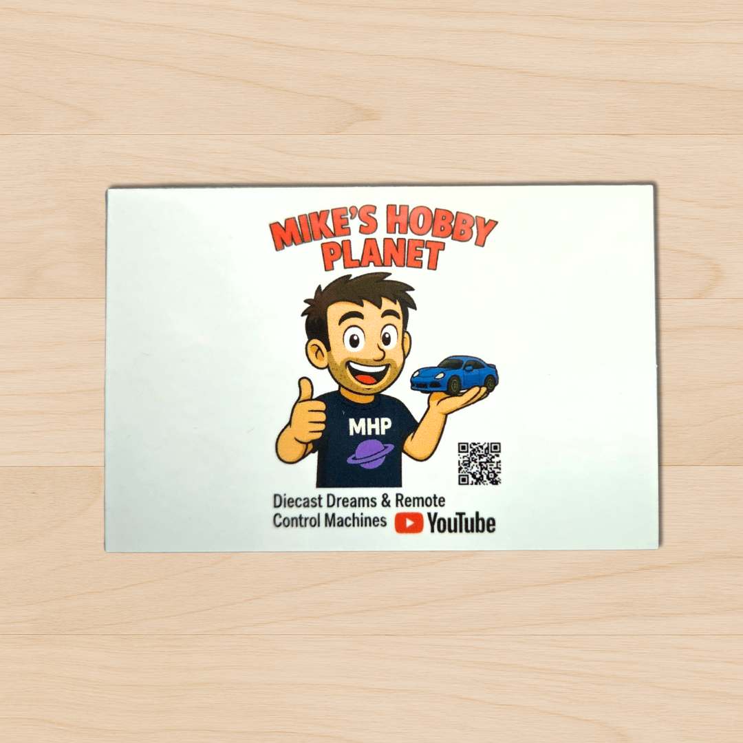 4x2 Mike’s Hobby Planet Vinyl Sticker