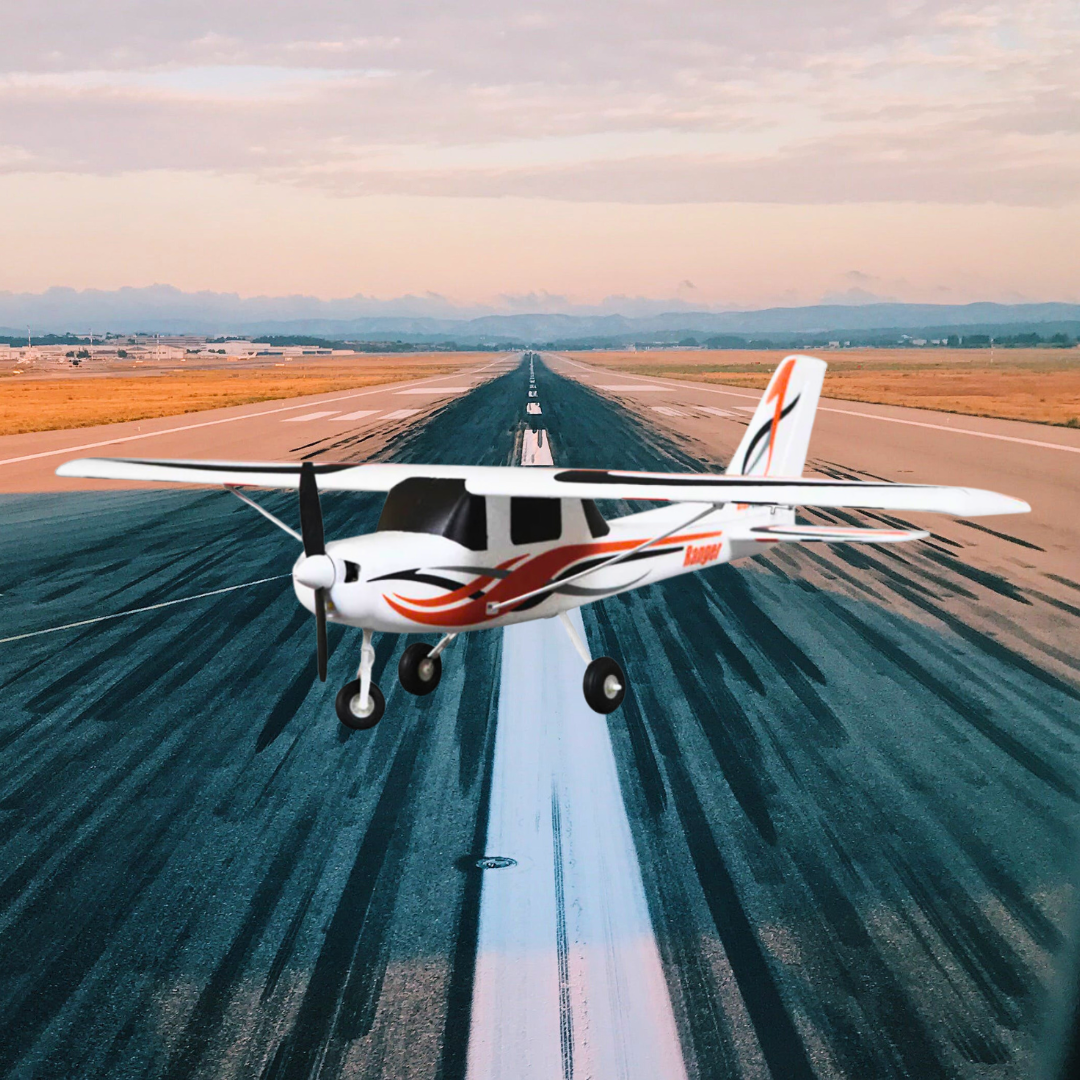 FMS Ranger 850mm Beginner RC Trainer Plane – RTF & PNP Options, Brushless Motor, 2S Ready