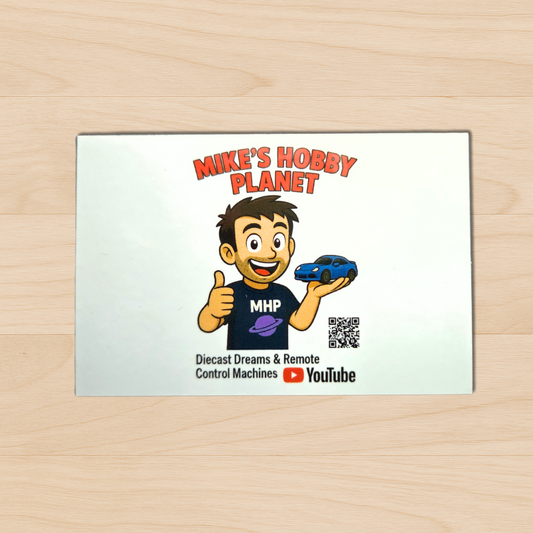 4x2 Mike’s Hobby Planet Vinyl Sticker