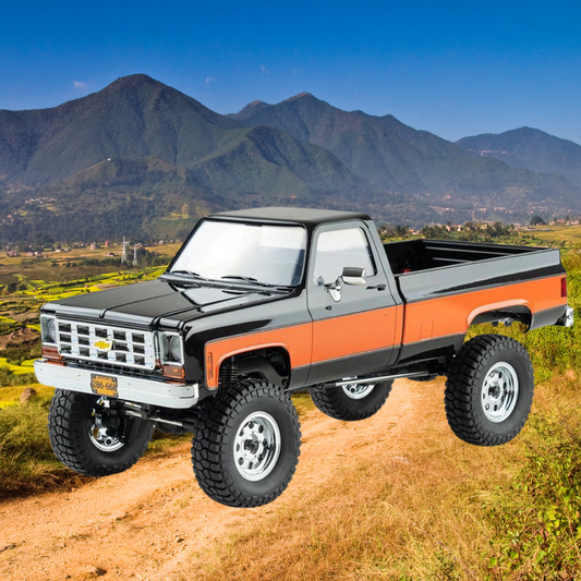 FMS 1/18 FCX18 Chevrolet K10 RC Crawler – 2-Speed, Portal Axles, RTR Scale Truck